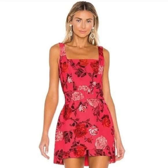 metallic silver mini dress Strapless Short Homecoming Dress with Matching Gloves Fuchsia / 2